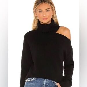 Wool Blend Turtleneck Sweater